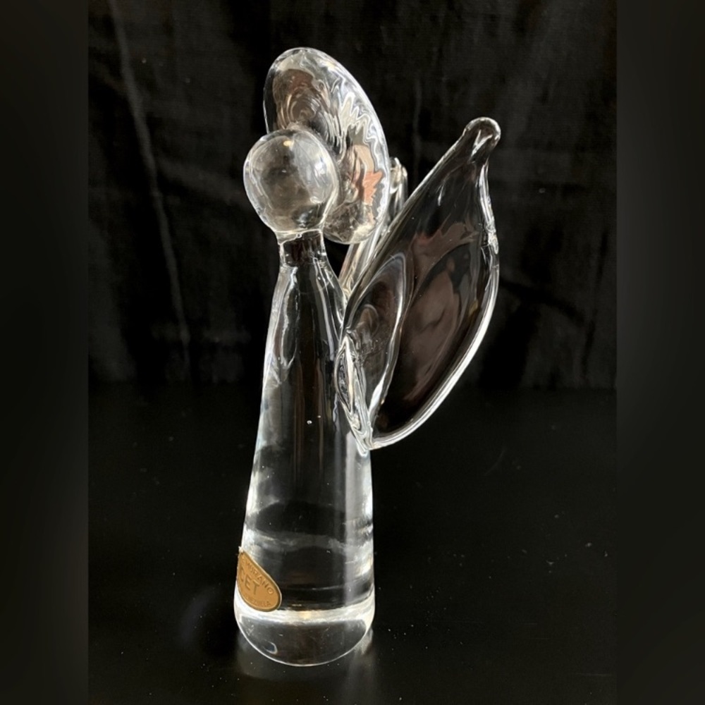 Vintage ICET Arte Murano Angel Made in Venezuela